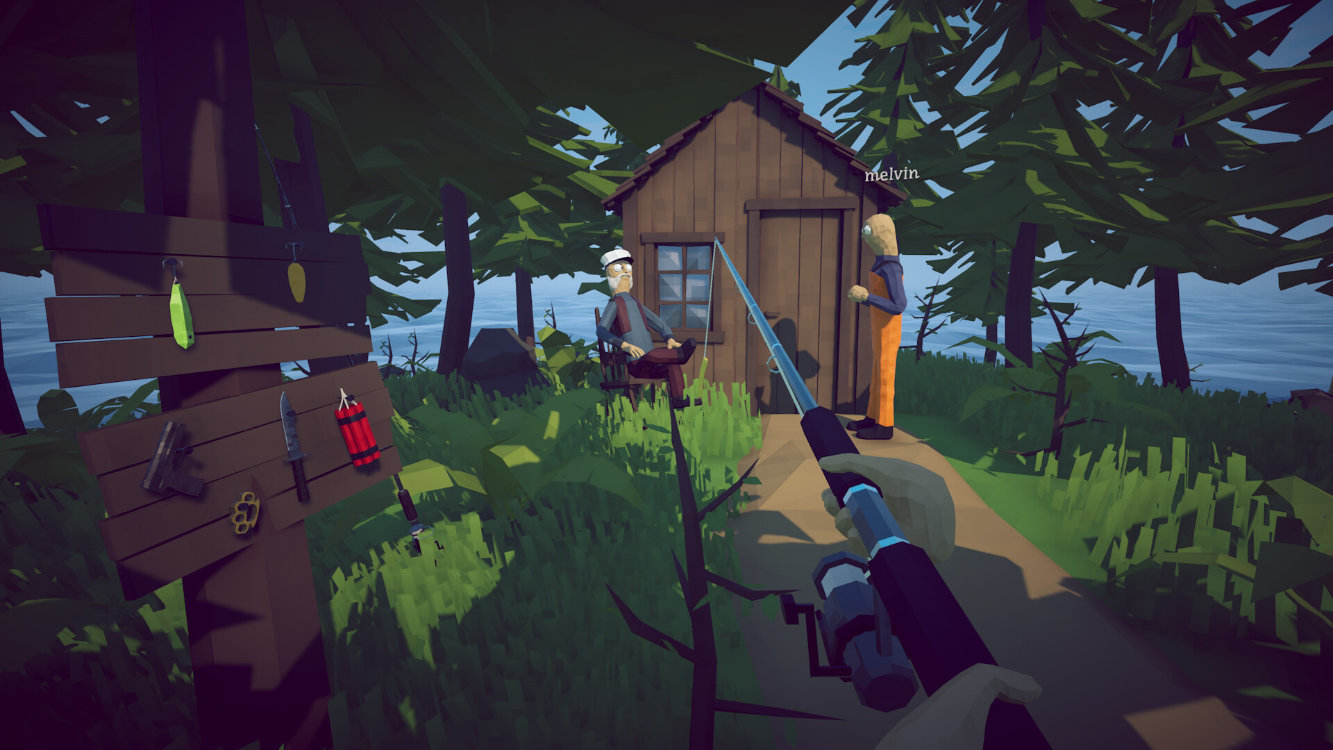 Opening: the wreck and the island (official screenshot)